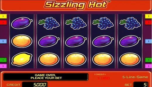 Sizzling Hot – free demo
